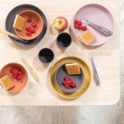 NATTOU Coffret Repas Silicone Lapidou Ocre/brique/gris 7 NATTOU Coffret Repas Silicone Lapidou Ocre/brique/gris -Made 4 baby jo056177015 2
