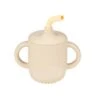 NATTOU Gobelet Avec Paille Sable/vanille Silicone -Made 4 baby jo056475301