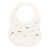 NATTOU Bavoir En Silicone Blanc/croco -Made 4 baby jo057076421