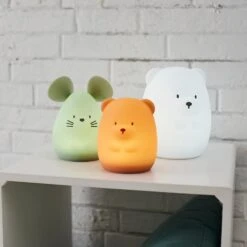 NATTOU Veilleuse Medium Ours Caramel 12cm Silicone 11 NATTOU Veilleuse Medium Ours Caramel 12cm Silicone -Made 4 baby jo060476643 4