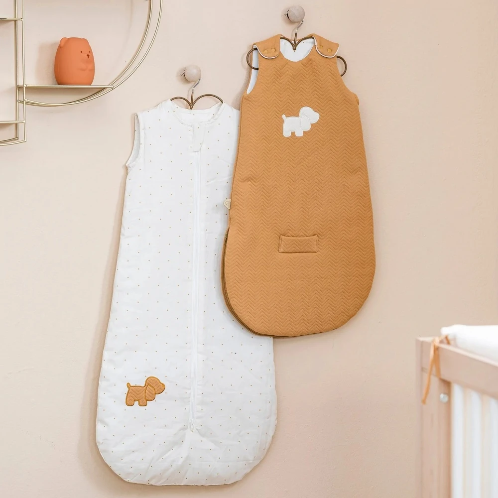 NATTOU Gigoteuse 70 Cm Jacquard Caramel 4 NATTOU Gigoteuse 70 Cm Jacquard Caramel – Image 2