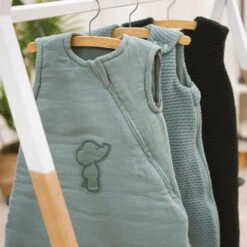 NATTOU Gigoteuse 70 Cm Flanelle Luna Et Axel Vert Sauge -Made 4 baby jo061048469 3