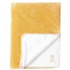 NATTOU Couverture Bébé Supersoft Lapidou 100x75 Cm Ocre/blanc -Made 4 baby jo061077701