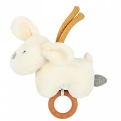 NATTOU Mini Peluche Musicale Charlie Le Chien Vanille