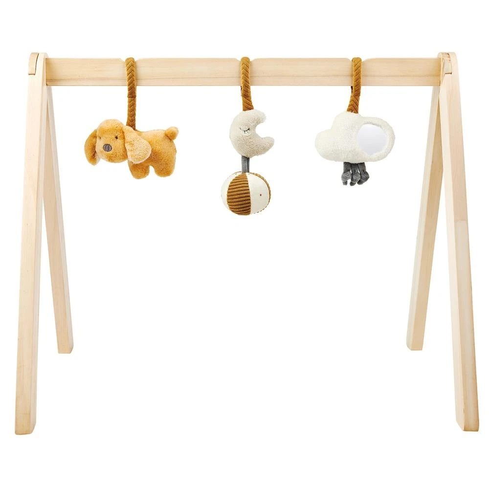 NATTOU Arche En Bois Avec Jouets à Suspendre Charlie 3 NATTOU Arche En Bois Avec Jouets à Suspendre Charlie