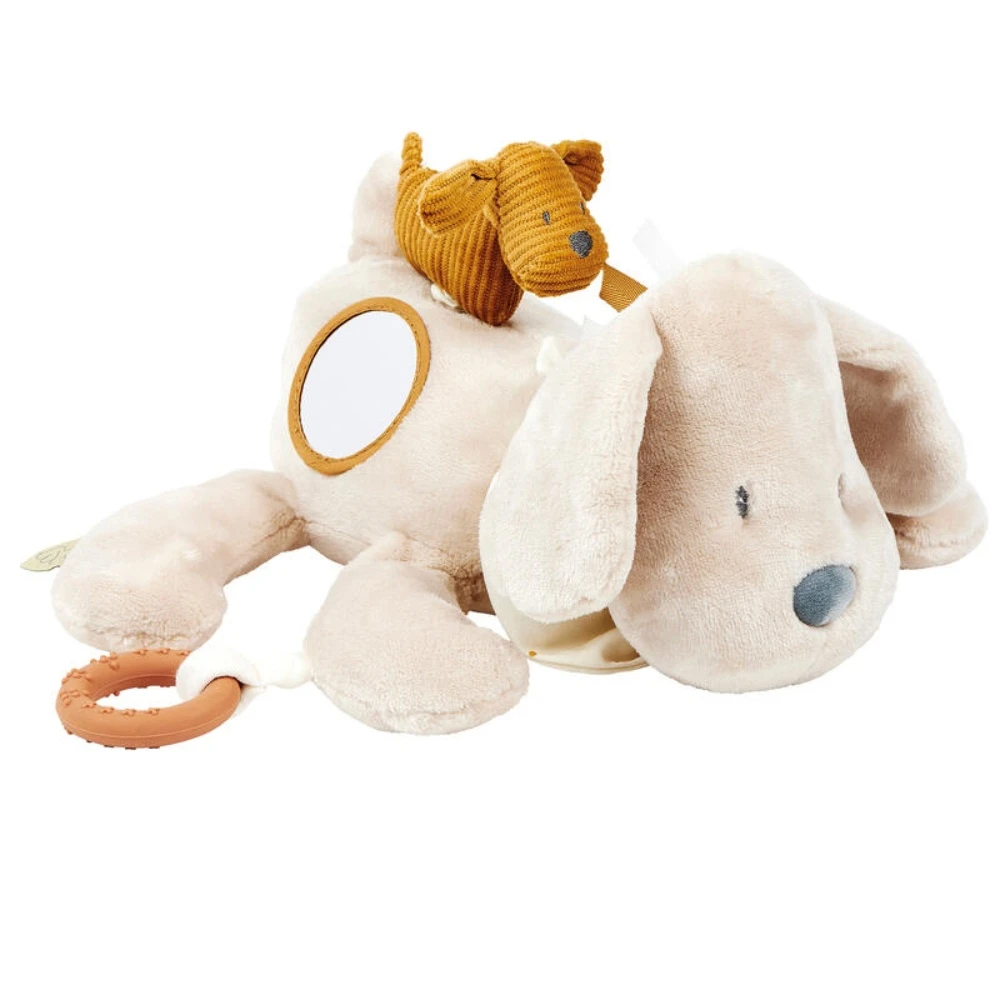 NATTOU Peluche D'activité 33cm Charlie Le Chien 3 NATTOU Peluche D'activité 33cm Charlie Le Chien