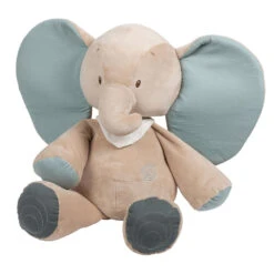 NATTOU Peluche Bébé Axel éléphant 75cm