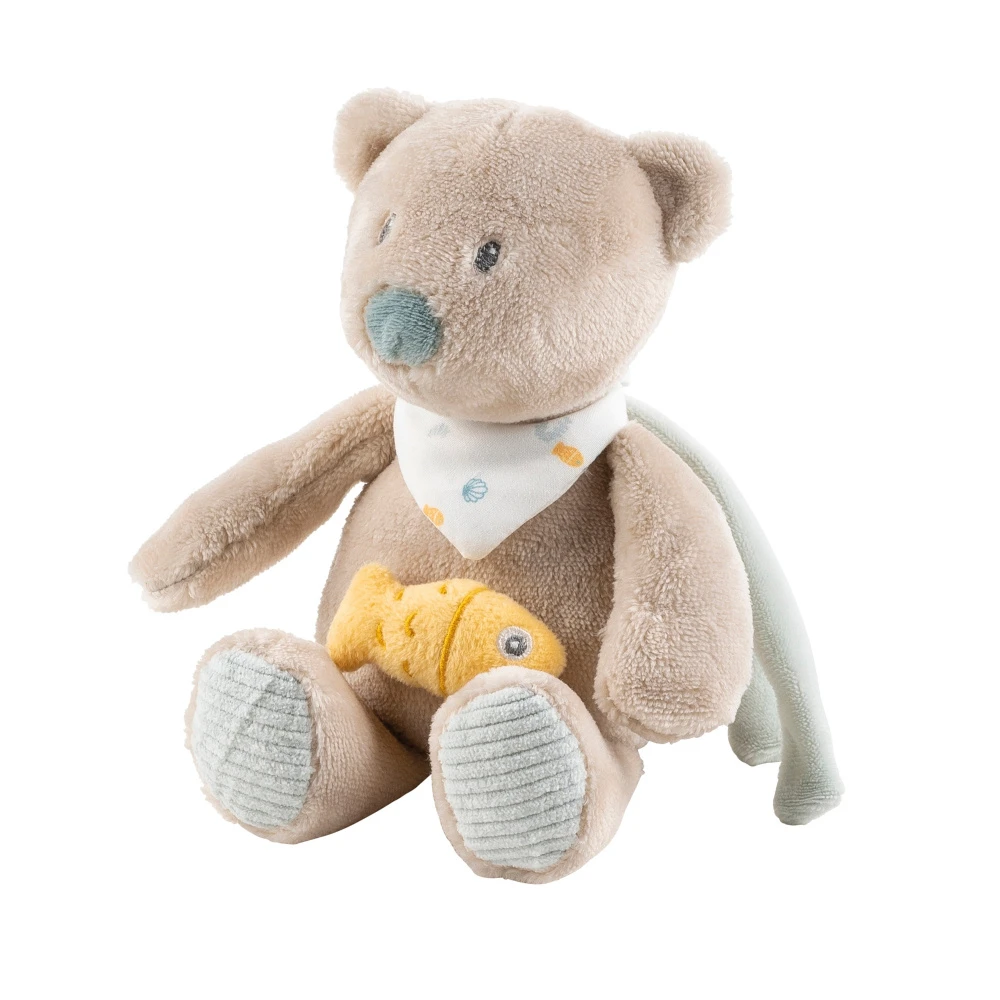 NATTOU Mini Peluche Musicale Jules L'ours Polaire 3 NATTOU Mini Peluche Musicale Jules L'ours Polaire