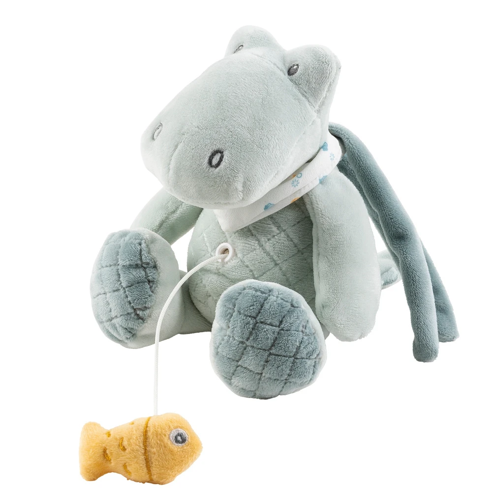 NATTOU Mini Peluche Musicale Roméo Le Croco 4 NATTOU Mini Peluche Musicale Roméo Le Croco – Image 2