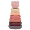 NATTOU Culbuto Empilable Ours Mauve Silicone -Made 4 baby jo084276841